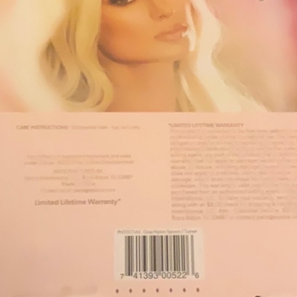 NWT Paris Hilton Pink 9 inch Cake Pan & 2 PIECE TOOL SET - Gold Spoon & Turner - Picture 9 of 16